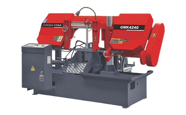 沔城回族镇GWK4240数控双柱卧式带锯床