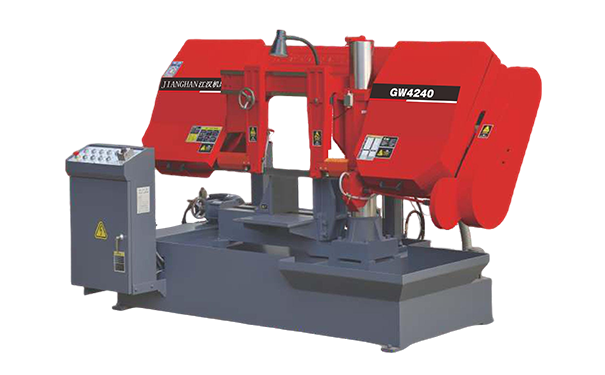 沔城回族镇GW4240双柱卧式带锯床